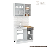 Кухня Корнелия ЛИРА-лайт 1,0, Дуб сонома, КОРТЕКС, фото 3