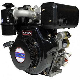 Дизельный двигатель Lifan C186F-D (шлицевой вал 25мм) катушка 6А