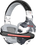 Наушники с микрофоном накладные Игровые Senicc A1SC (2.3м) камуфляж