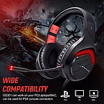 Наушники с микрофоном накладные Игровые Somic GS301 (звук 7.1, 2,2м, USB) черные