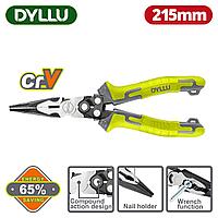 Длинногубцы комбинированные 215мм DYLLU DTPL2768