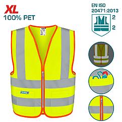 Жилет светоотражающий XL TOTAL TSP63XL