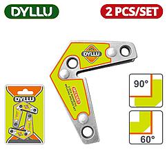 Набор магнитных держателей для сварки 100х75х13 мм DYLLU DTMC4601 (2 шт)