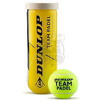 Мячи для падел тенниса Dunlop Team Padel (3 мяча в тубе) (арт. 601553)