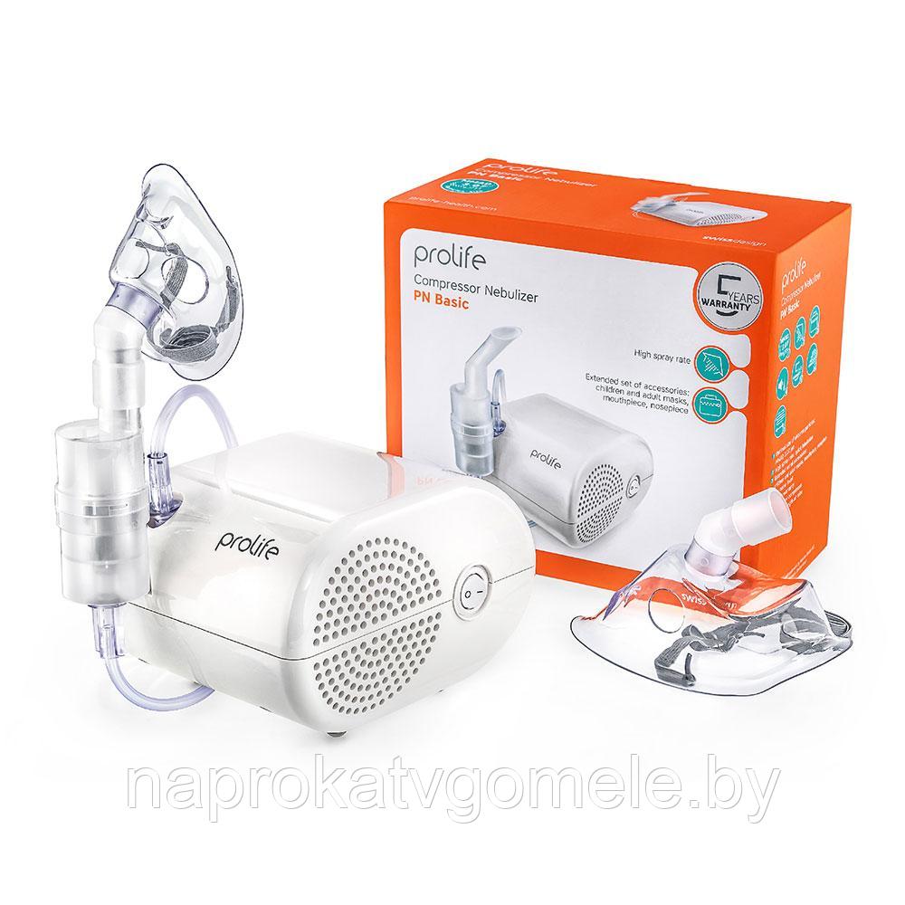 Ингалятор небулайзер компрессорный Prolife PN Basic