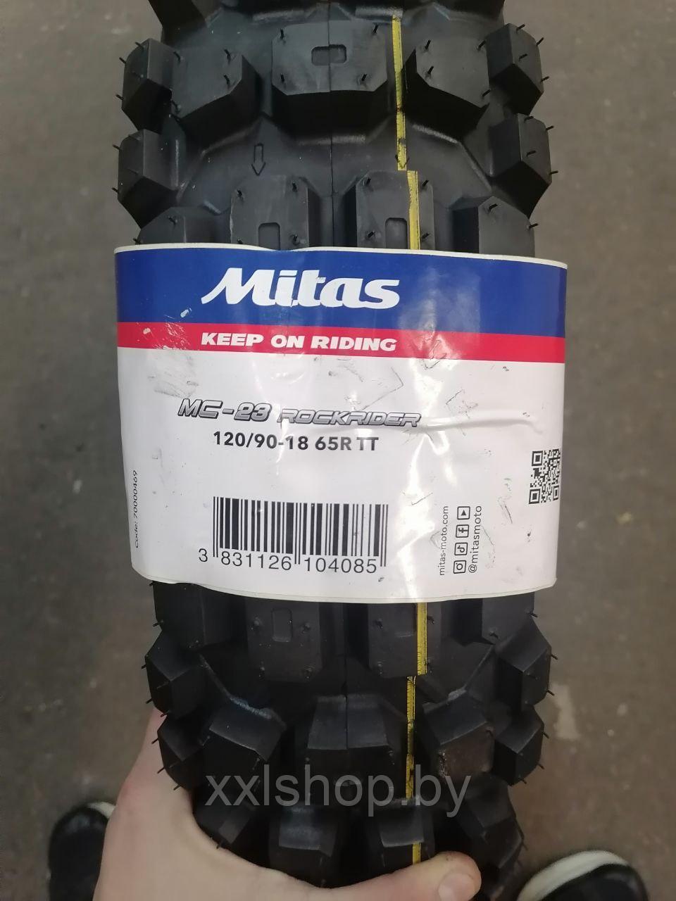 Эндуро резина Mitas 120/90-18 MC-23 Rockrider 65R Rear TT