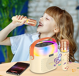 Колонка музыкальная портативная для детей A3 с микрофоном