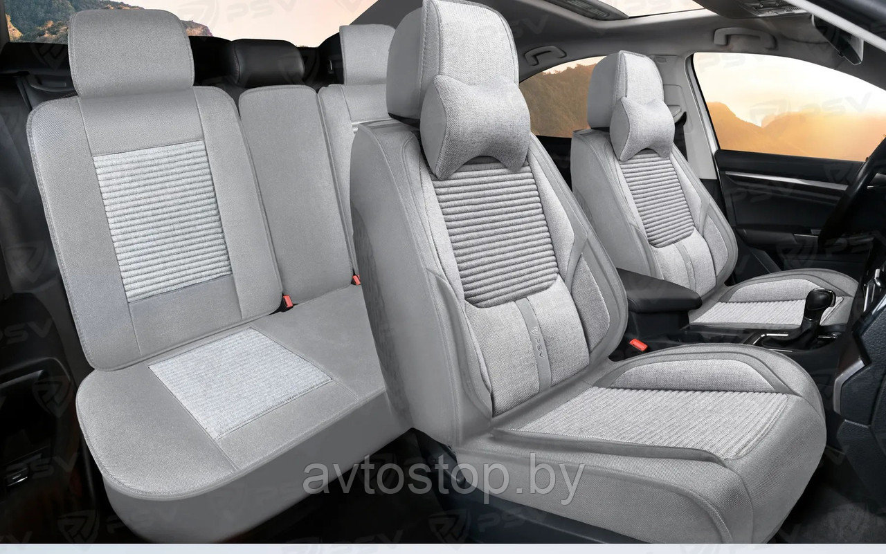 Накидки 5D PSV Special Серый , комплект на весь салон