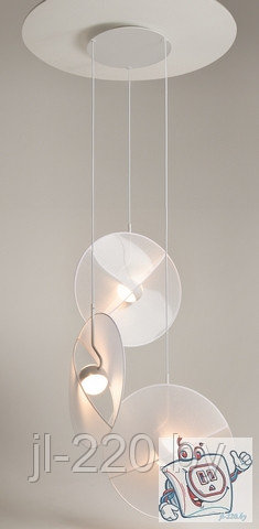 Светильник подвесной Maytoni Modern Reflex MOD154PL-L6W3K1, IP20, белый