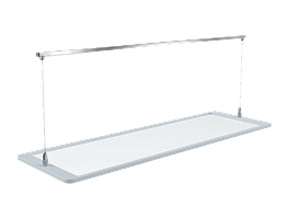 Инфракрасный обогреватель KALASHNIKOV из закаленного стекла KIRH-GTG-E13-11