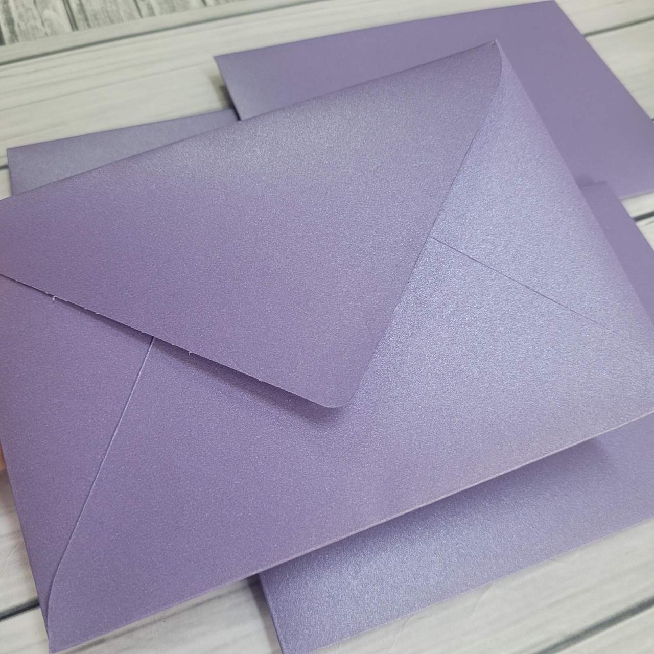 Конверт С6 Plain односторонний violet,фиолетовый, 120г/м2,