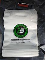 Пакет с логотипом ПВД 250х300 мм, 60 мкм, от 100 шт.