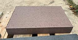 Тротуарная плитка Шаговая малая 504*200*60 мм Коричневая