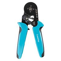 Клещи обжимные, 0,25-10мм2, квадрат., для трубч. изолир. и неизолир. нак.,Smartbuy tools