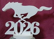 Снежинки из пенопласта, новогодний декор, фото 2