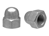 Гайка М4 колпачковая, цинк, DIN 1587 (20 шт в зип-локе) STARFIX