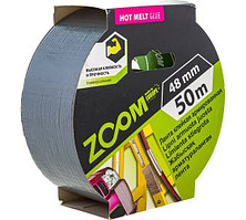 Лента армированная клейкая ZOOM 48мм х 50м (Серая)