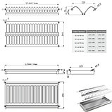 Сушка кухонная для посуды GTV из нержавеющей стали 800 мм, фото 2