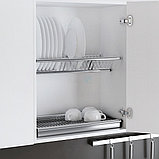 Сушка кухонная для посуды GTV из нержавеющей стали 800 мм, фото 4