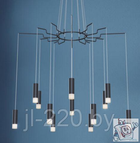 Светильник подвесной Maytoni Modern Davida MOD035PL-12B, IP20, черный, белый и черный