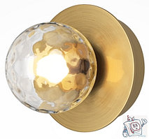 Светильник настенный (бра) Maytoni Modern Ambre MOD331WL-L3BS3K, IP20, латунь, янтарный