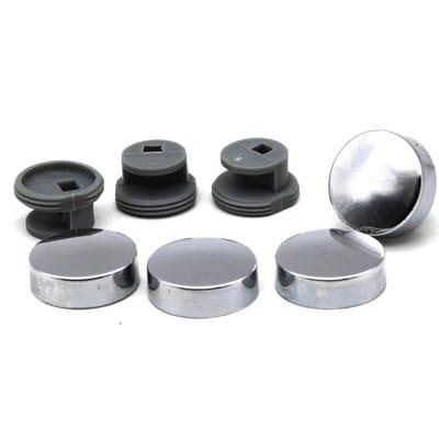 Крепление для зеркал TEMPO К312-022-25 хром