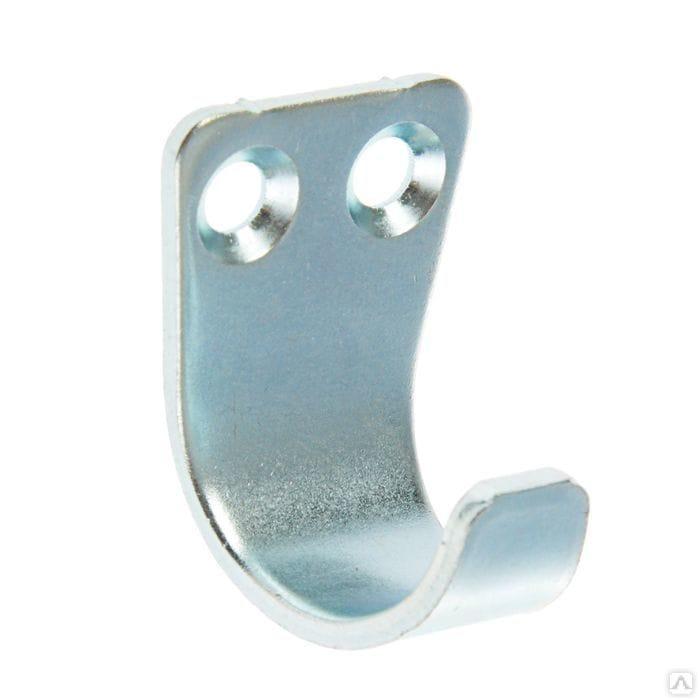 Крючок для одежды №1 цинк