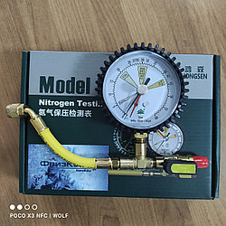 Манометр для опрессовки азотом Hongsen HS-NG до 60 бар