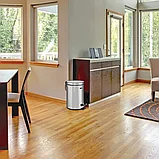 Зеркальное стальное ведро-контейнер LAIMA с педалью, 5 л, фото 6