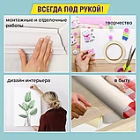 Клейкая тонкая полипропиленовая лента BRAUBERG, 25 мм х 8 м, фото 3