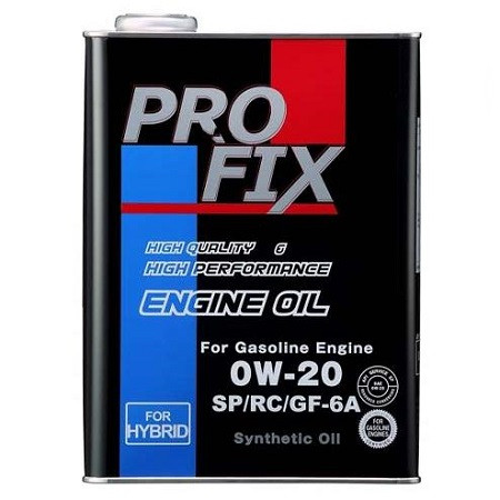 Масло моторное 0W20 SP/GF-6A (4л) PROFIX SP0W20C