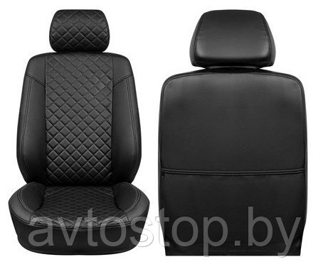 АВТОЧЕХЛЫ для Skoda Rapid 2014 - 2024 г., задняя спинка делится