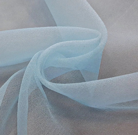 Креп-органза (бледно-голубой цвет), фото 2