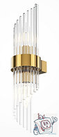 Светильник настенный (бра) Maytoni Modern Frame MOD174WL-02G, IP20, золото, прозрачный