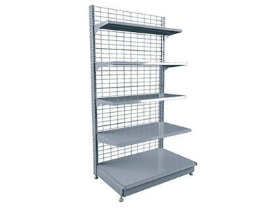 Стеллажи для магазина сд сетчатый