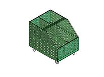 Овощные развалы короб овощной