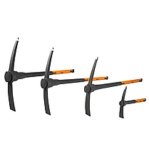 Кирка 1500г BRADAS с фиберглассовой рукояткой 90см, кованое кайло 48см, фото 2