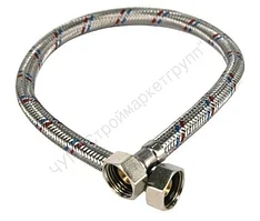 Гибкая подводка ELKA для воды в стальной оплетке Г/Г 1500 мм