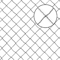 Сетка пласт. тканая для защиты от птиц Bird Net DIAMOND 20г/м2, яч. 15х15мм, размер 10х50м, фото 2