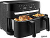 Аэрогриль (аэрофритюрница) Tefal Dual Fryer EY901810, фото 2