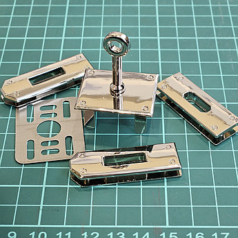 Замок KELLY никель полир