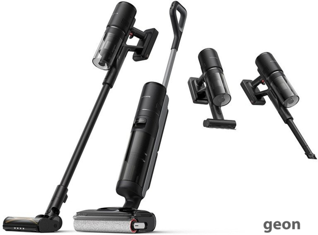 Пылесос Dreame H12 Dual FlexReach Wet and Dry Vacuum HHV31A (евровилка, черный)