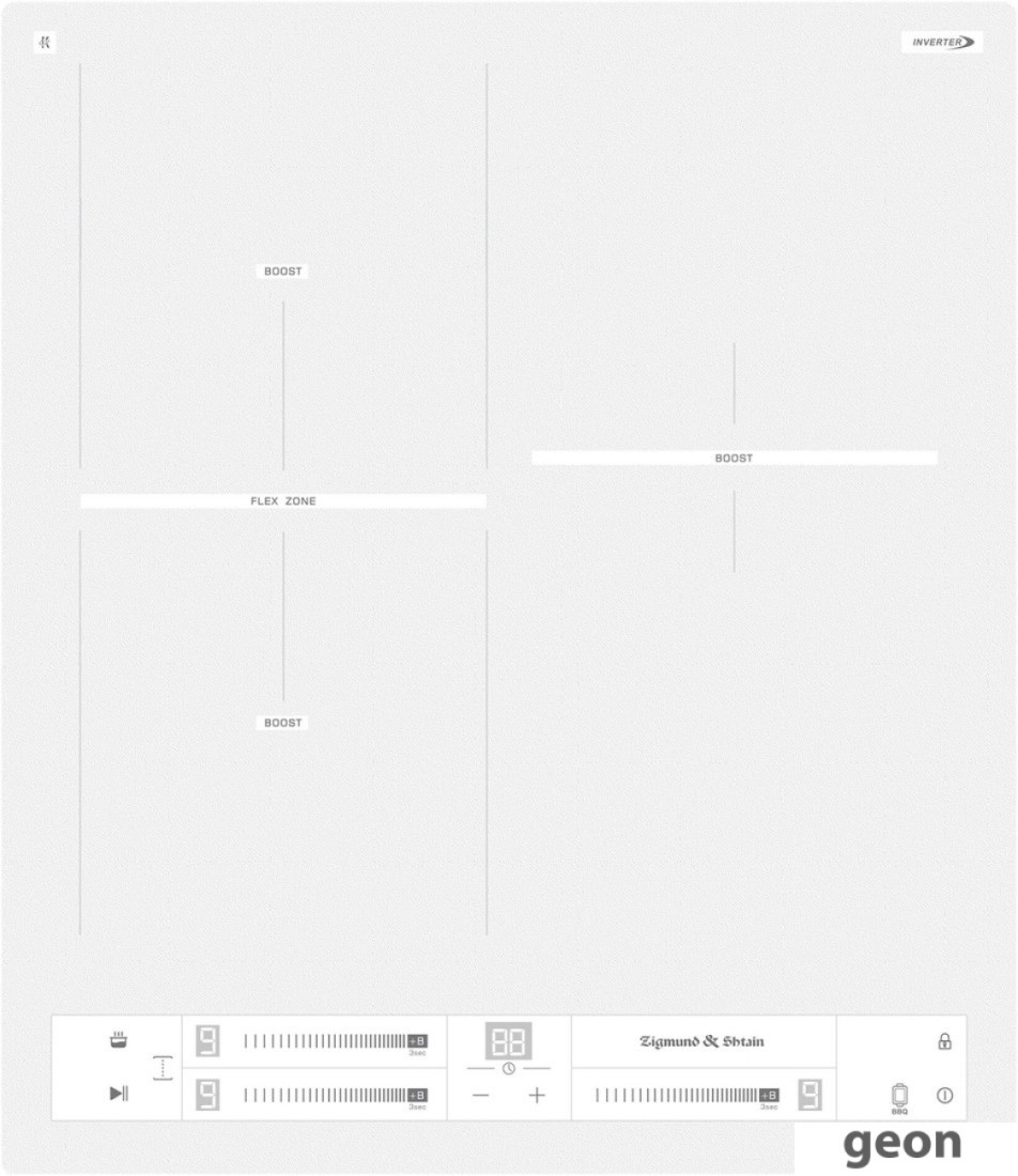 Варочная панель Zigmund & Shtain CI 24.4 W
