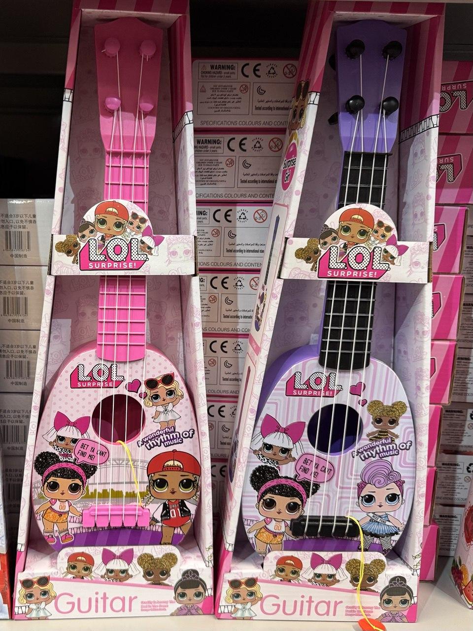 Детская гитара "LOL", длина 56 см