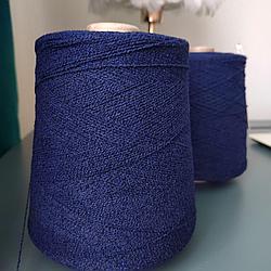 Loro Piana art Nemesi 50% хлопок 35% шелк 15% полиамид 640м /100г цвет темно-синий