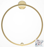 Светильник настенный (бра) Maytoni Modern Halo MOD005WL-L46BSK2, IP20, латунь, белый