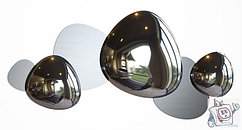 Светильник настенный (бра) Maytoni Modern Jack-stone MOD314WL-L13N3K, IP20, никель, серый