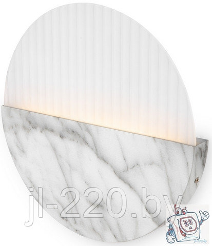 Светильник настенный (бра) Maytoni Modern Jupiter MOD320WL-L13MR3K1, IP20, мрамор, белый