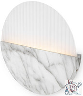 Светильник настенный (бра) Maytoni Modern Jupiter MOD320WL-L13MR3K1, IP20, мрамор, белый