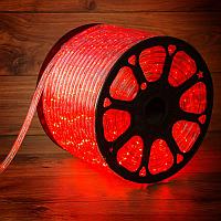 Дюралайт LED, постоянное свечение (2W) - красный, 30 LED/м, бухта 100м - Диаметр 13мм